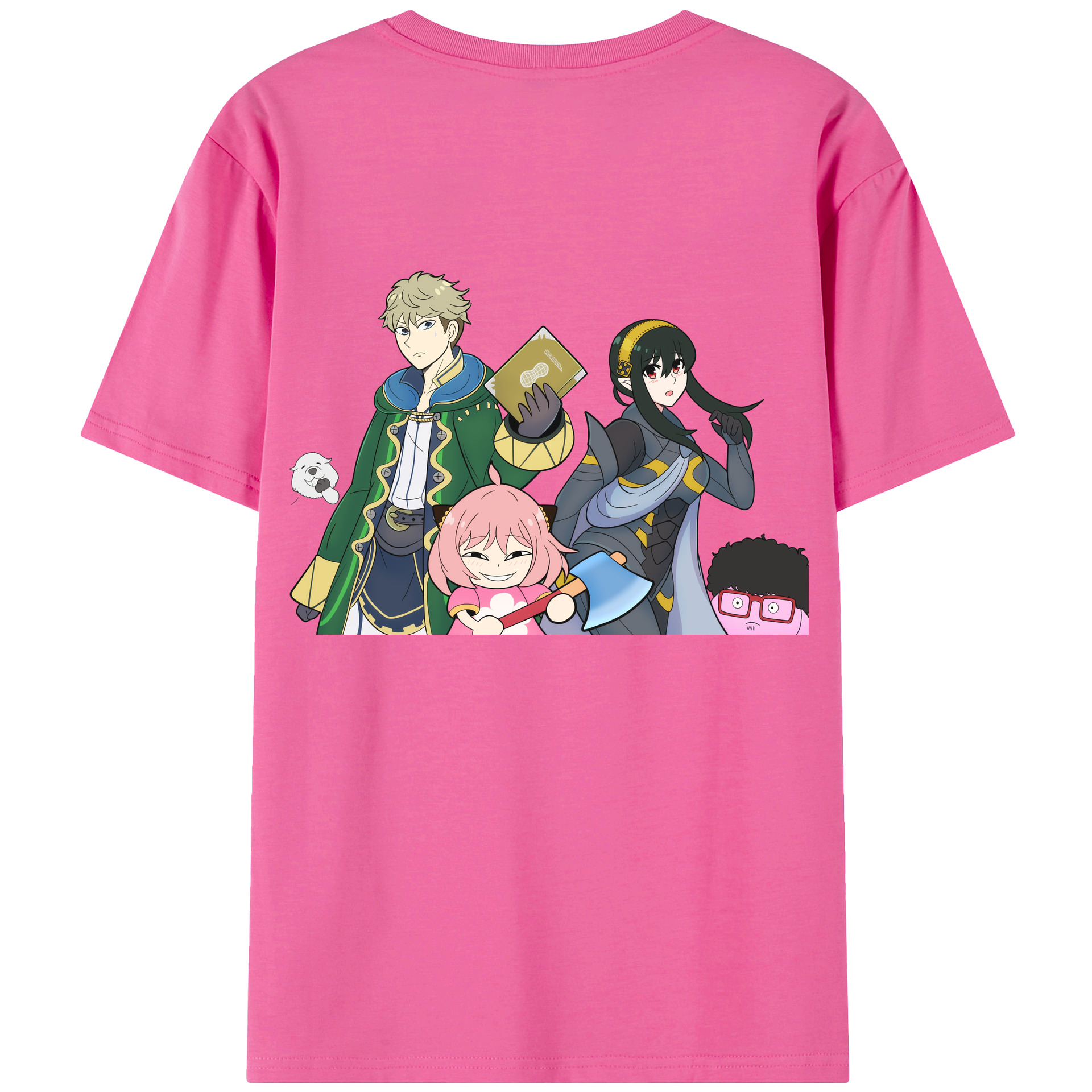 （画像用） SPY×FAMILY间谍家家酒 レディース半袖Tシャツ(バックプリント)